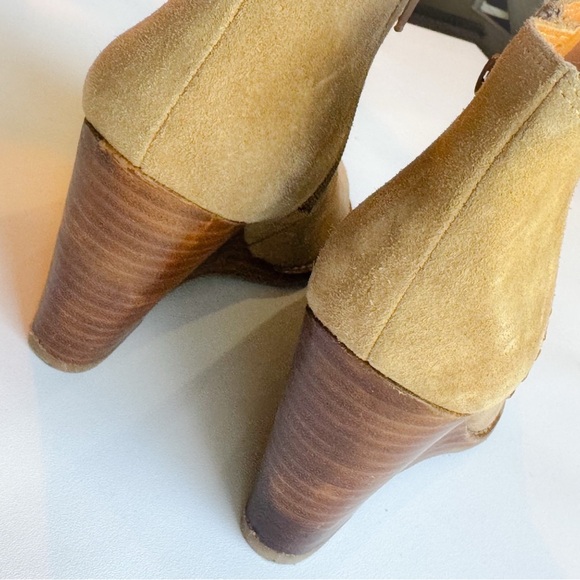 LUCKY BRAND Yimmie Suede Wedge Booties ❤️ - Picture 8 of 11